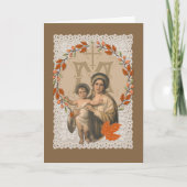 ヴァージンメリーイエスカトリック感謝祭オータムホール シーズンカード (正面)