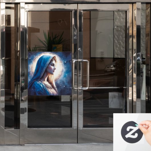 ヴァージンメリーイエス ウィンドウサイン (オフィスドア)