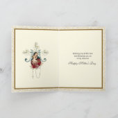 ヴァージンメリーイエズス宗教女神 カード (内部)