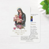 ヴァージンメリーイエズス葬儀記念神聖カード –  (デスク)