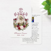 ヴァージンメリーイエズス葬儀記念神聖カード –  (デスク)