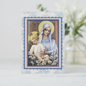 ヴァージンメリーイエズラブリーレディーブルーの詩を着た (スタンド正面)