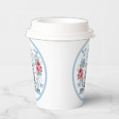 ヴァージンメリーカトリック宗教母メリーフローラ 紙コップ (右)