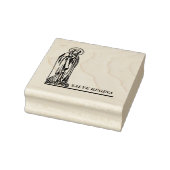 ヴァージンメリーカトリック教賛美宗母 ラバースタンプ (スタンプ)