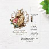 ヴァージンメリーカトリック葬儀記念聖札 –  (デスク)