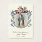 ヴァージンメリーカトリック葬儀記念聖札 –  (正面)