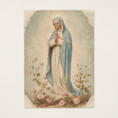 ヴァージンメリーカトリック葬儀記念聖札 –  (正面)