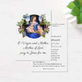 ヴァージンメリーカトリック葬儀記念聖札 –  (デスク)