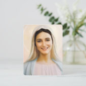 ヴァージンメリーカトリック葬儀記念聖札 (スタンド正面)