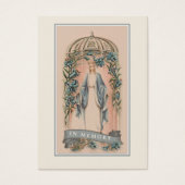 ヴァージンメリーカトリック葬儀記念聖札 – (正面)