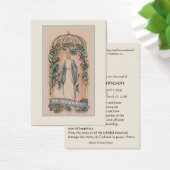 ヴァージンメリーカトリック葬儀記念聖札 – (デスク)