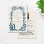 ヴァージンメリーカトリック葬儀記念聖札 – (デスク)