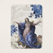 ヴァージンメリーカトリック葬儀記念聖札 –  (正面)