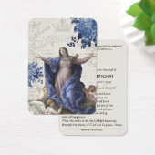 ヴァージンメリーカトリック葬儀記念聖札 –  (デスク)