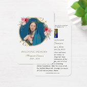 ヴァージンメリーカトリック葬儀記念聖札 –  (デスク)