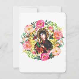 ヴァージンメリーカトリック葬儀記念聖札