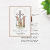 ヴァージンメリーカトリック葬儀記念聖札 –  (デスク)