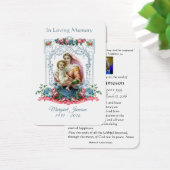 ヴァージンメリーカトリック葬儀記念聖札 –  (デスク)