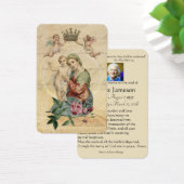 ヴァージンメリーカトリック葬儀記念聖札 –  (デスク)