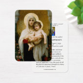 ヴァージンメリーカトリック葬儀記念聖札 –  (デスク)