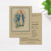 ヴァージンメリーカトリック葬儀記念聖札 (デスク)