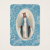 ヴァージンメリーカトリック葬儀記念聖札 –  (正面)