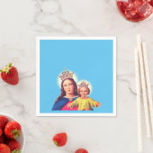 ヴァージンメリークイーンとイエス スタンダードカクテルナプキン (インサイチュ)