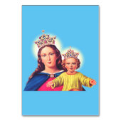 ヴァージンメリークイーンとイエス テーブルナンバー (正面)