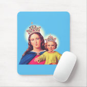 ヴァージンメリークイーンとイエス マウスパッド (マウス)