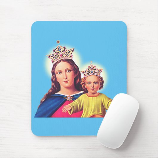 ヴァージンメリークイーンとイエス マウスパッド (マウス)