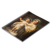 ヴァージンメリーホールディングベビーイエス ノートブック (左側)