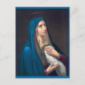 ヴァージンメリー泣き叫び、E.スティンマン ポストカード (正面)