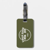 ヴァージンリバーユタカヤック ラゲッジタグ (裏面縦)