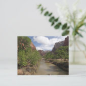 ヴァージンリバー春アットジオン国立公園 ポストカード (スタンド正面)