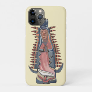 ヴァージンヴァージンメアリーグアダルーペの我絵画々の婦人 iPhone 11 PROケース