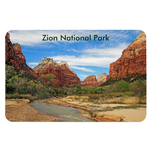 ヴァージン川2の表示 マグネット (横)