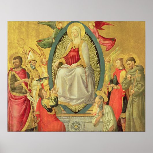 ヴァージン昇天， 1465 ポスター (正面)