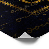 ヴァージン星座ポスター ポスター (角)