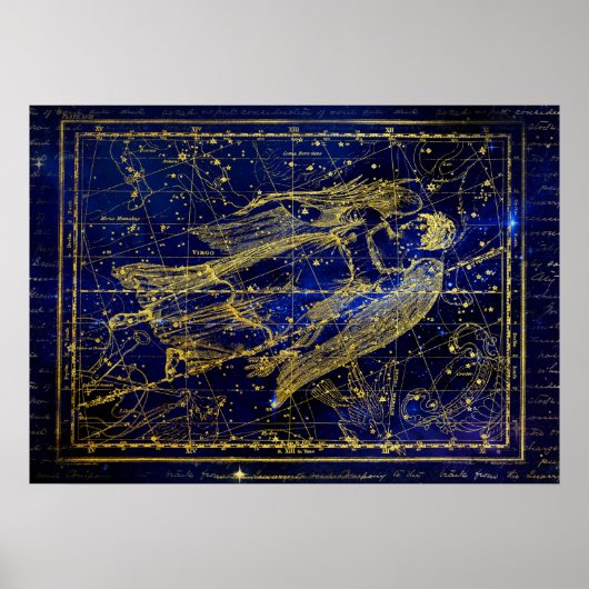 ヴァージン星座ポスター ポスター (正面)