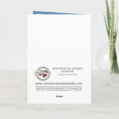 ヴァージン母マリア・カトリック母の日 カード (裏面)