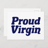 ヴァージン誇りを持ったキリスト教禁制 ポストカード (正面/裏面)