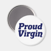 ヴァージン誇りを持ったキリスト教禁制 マグネット (正面/裏面)