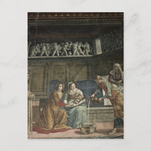 ヴァージン誕生1485年～90年 ポストカード (正面)