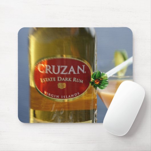 ヴァージン諸カリブの島。クルザンエステートダーク マウスパッド (マウス)