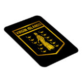 ヴァージン諸島エンブレム マグネット (右側)