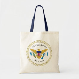 ヴァージン諸島トロピカル トートバッグ