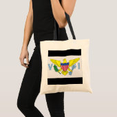 ヴァージン諸島トートバッグ国旗 トートバッグ (正面(商品))
