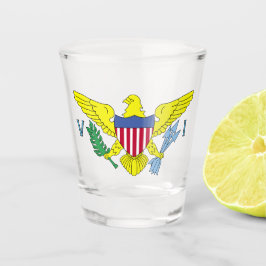 ヴァージン諸島国旗のショットグラス ショットグラス