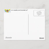 ヴァージン諸島国旗 ポストカード (裏面)