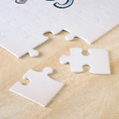 ヴァージン諸島国立公園の地図 ジグソーパズル (側面)